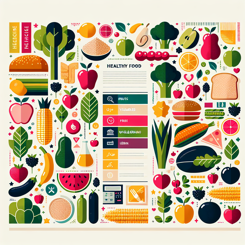 Membuat Poster Makanan Sehat yang Menarik dan Informatif